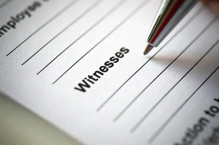 Witness Requirements for a Will in Tennessee