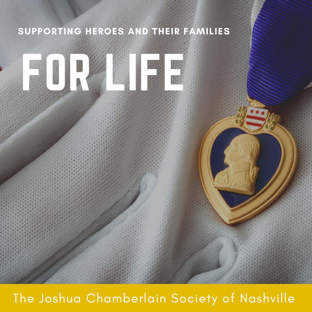 Joshua Chamberlain Society of Nashville glove and Medal of Honor