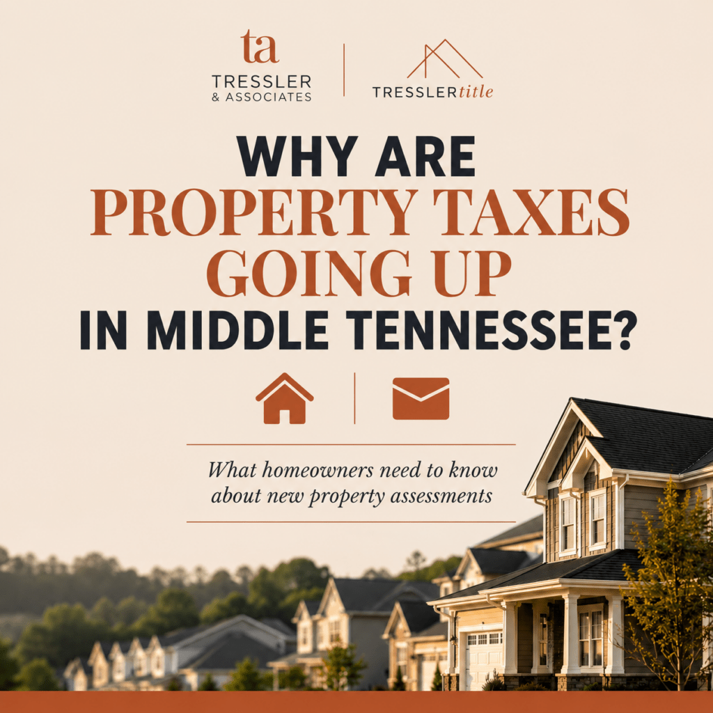 Why Are Property Taxes Going Up in Middle Tennessee? 